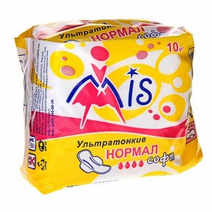 Прокладки Mis Ультратонкие "Normal Soft" 10 шт.