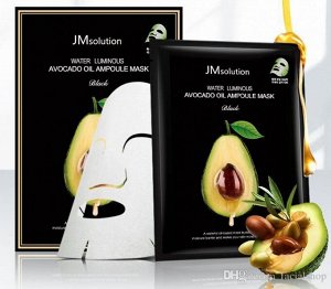 Тканевая маска "АВОКАДО" JM Solution Water Luminous Avocado Oil Ampoule Mask 35 мл., ,