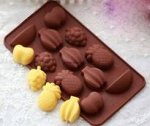 Силиконовая форма &quot;Фрукты&quot;.