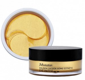 JMsolution Golden Cocoon Home Esthetic Eye Patch Гидрогелевые патчи с шёлком и золотом