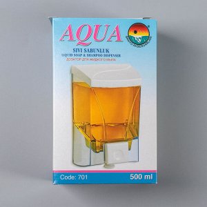 Дозатор для жидкого мыла Aqua, 500 мл
