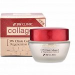 3W Clinic Collagen Regeneration Cream Регенерирующий крем для лица с коллагеном