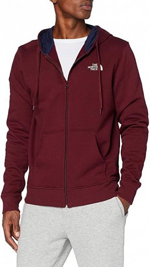 Толстовка The North Face M OPEN GATE FZ HD DEEP GARNET RED