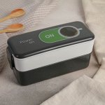 Контейнер для обеда «Кофе», 0,5+0,5 л
