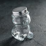 Банка для мёда «Медвежонок», 100 мл, 6?8,5 см
