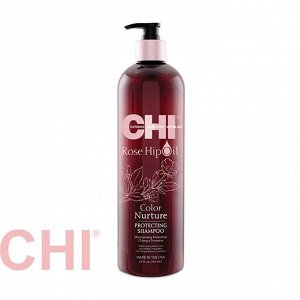 CHI Шампунь для окрашенных волос с маслом шиповника Чи ROSE HIP OIL COLOR NURTURE