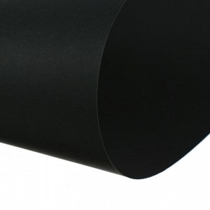 Картон цветной, 210 х 297 мм, Sadipal Sirio, 1 лист, 170 г/м2, чёрный
