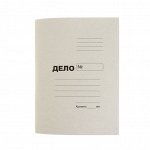 Папка-обложка А4 на 200 листов &quot;Дело&quot;, картон, блок 250 г/м ², белая