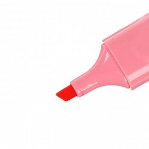 Маркер текстовыделитель Luxor Pasteliter, 5.0 мм, пастельный розовый