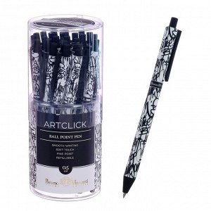 Ручка шариковая автоматическая ArtClick «Граффити», узел 0.5 мм, синие чернила, матовый корпус Silk Touch