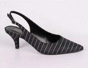 9B1010-02-1 черный (Иск.к/Иск.к) Туфли летние открытые женские12п
