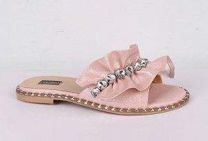 9B032-01-19-8 розовый (Иск.кожа/Иск.кожа) Туфли летние открытые женские 8п