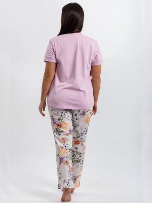 Пижама женская ML-Амелия (брюки) кулирка