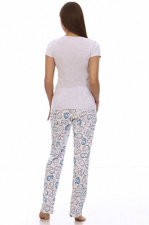 Пижама женская Авокадо (брюки) распродажа