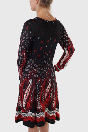 Винтажное демисезонное платье Damart. Умопомрачительное сочетание легкой небрежности и сексуальности №2025