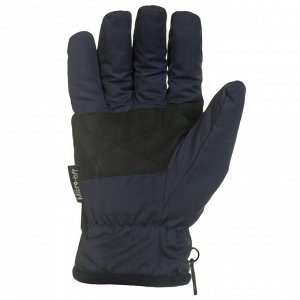 Синие перчатки с черными вставками на ладонях - для охоты, для спорта и для простых прогулок в морозные дни №1010