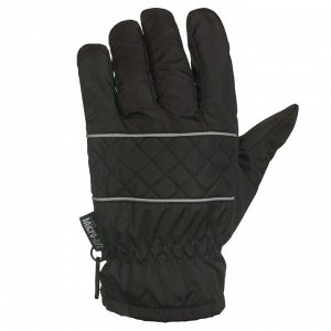 Зачетные темно-серые перчатки - теплые, удобные, с усилением ладони №1016