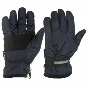 Перчатки Практичные синие перчатки с фиксатором на запястье   - незаменимы в осенне-зимний период не только лыжнику, но и дачнику!!! №1004