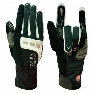 Перчатки Байкерские контрастные перчатки от крутого бренда Gore Bike Wear  №4382