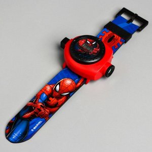 MARVEL Часы с проектором «Человек-паук», Disney