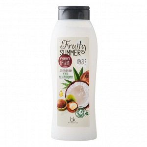 Fruty Summer Крем-гель для душа  кокос масло макадамии 500 мл/15