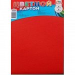 Набор цветного картона А4 8л 8цв &quot;Обечайка&quot; С2770-01 АппликА {Россия}