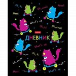 Дневник 1-11 класс (твердая обложка) &quot;Котиков много не бывает&quot; (063826) Хатбер-М {Россия}