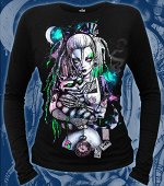 Футболки женские Dark Alice (Светится в темноте и ультрафиолете)