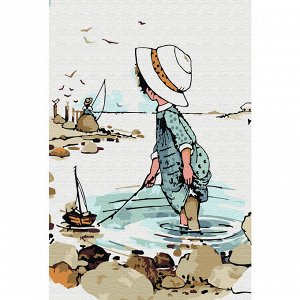Набор юного художника Molly арт.KH0479 Увлекательная рыбалка (13 Цветов) 20х30 см