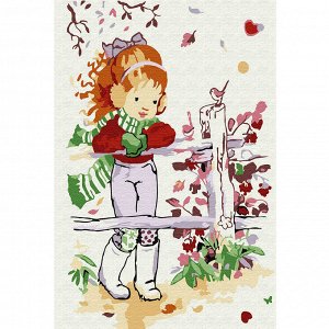 Набор юного художника Molly арт.KH0481 Осеннее настроение (13 Цветов) 20х30 см
