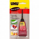 Клей для пластика PLAST SPEZIAL бутылочка с наконечником-иглой 30 гр UHU 45880 UHU {Германия}