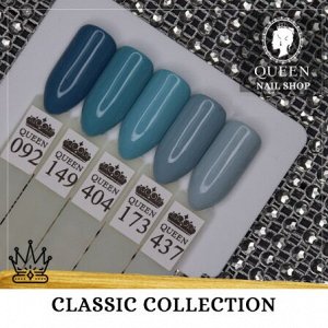 Гель-лГель-лак цветной Queen Classic в ассортименте