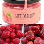 Медовое суфле Малина-земляника 250 мл Медолюбов