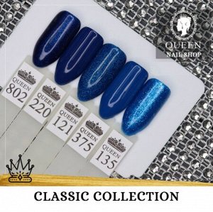 Гель-лак цветной Queen Classic в ассортименте