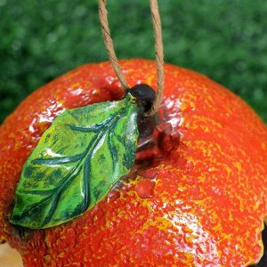 Подвесной декор "Кормушка Апельсин" 13,5х14см