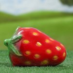 Садовая фигура &quot;Клубника&quot;, 17 см Х 12 см Х 10 см