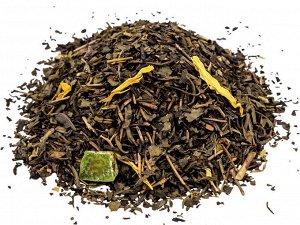 Алоэ Вера Бленд среднелистового китайского зеленого чая, кусочков помело и лепестков подсолнечника. С фруктово-цветочным ароматом.