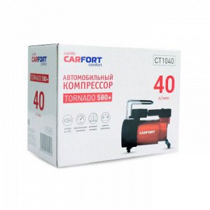 Компрессор а/м CARFORT DRIVE Tornado 580+, 12v. 10 Атм, 40 л/мин