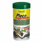 TetraPleco Veggie Wafers корм-пластинки с добавлением цуккини для донных рыб 250 мл
