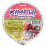 Лапша со вкусом кимчи Kimchi ramen 86г
