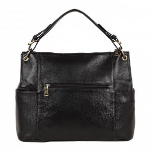 Женская сумка из кожи 50010123-2 black черный