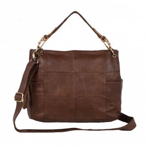 Женская сумка из кожи 50010123-2 brown коричневый