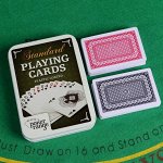 Карты игральные пластиковые &quot;Poker range&quot;, 2 колоды по 54 шт, 25мкр, 8.8х5.7 см