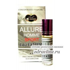 Масляные духи миск Allure Homme Sport (Аллюр Хом Спорт) Al Rayan 6 мл