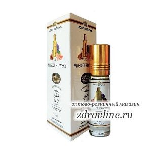 Арабские духи Musk of Flovers (Мускусные Цветы) Ravza 6 мл