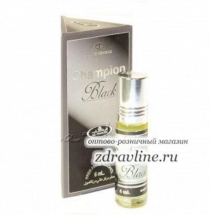 Мужские духи Champion Black Al-Rehab (Чемпион Блэк) 6 мл