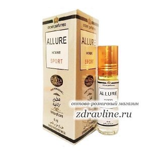 Мужские духи Allure Homme Sport (Аллюр Хом Спорт) Ravza 6 мл