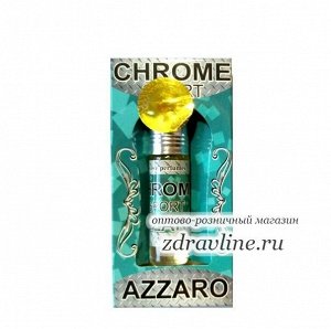 Мужские арабские духи Chrome Sport Azzaro Al Rayan (Азаро Хром Спорт) 6ml