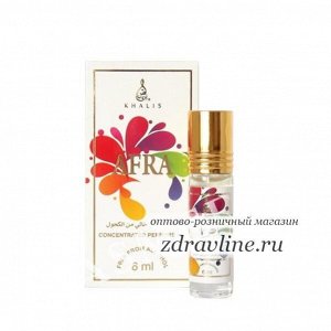 Арабские масляные духи Afra Khalis Perfumes (Афра) 6 мл