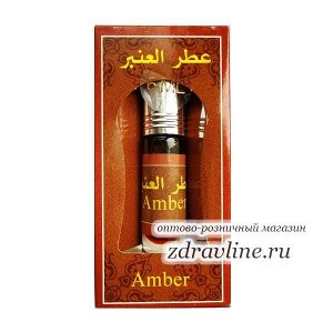 Арабские духи  Amber (Амбра) Zahra 6 мл